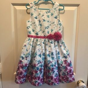 Gymboree floral ombré dress
